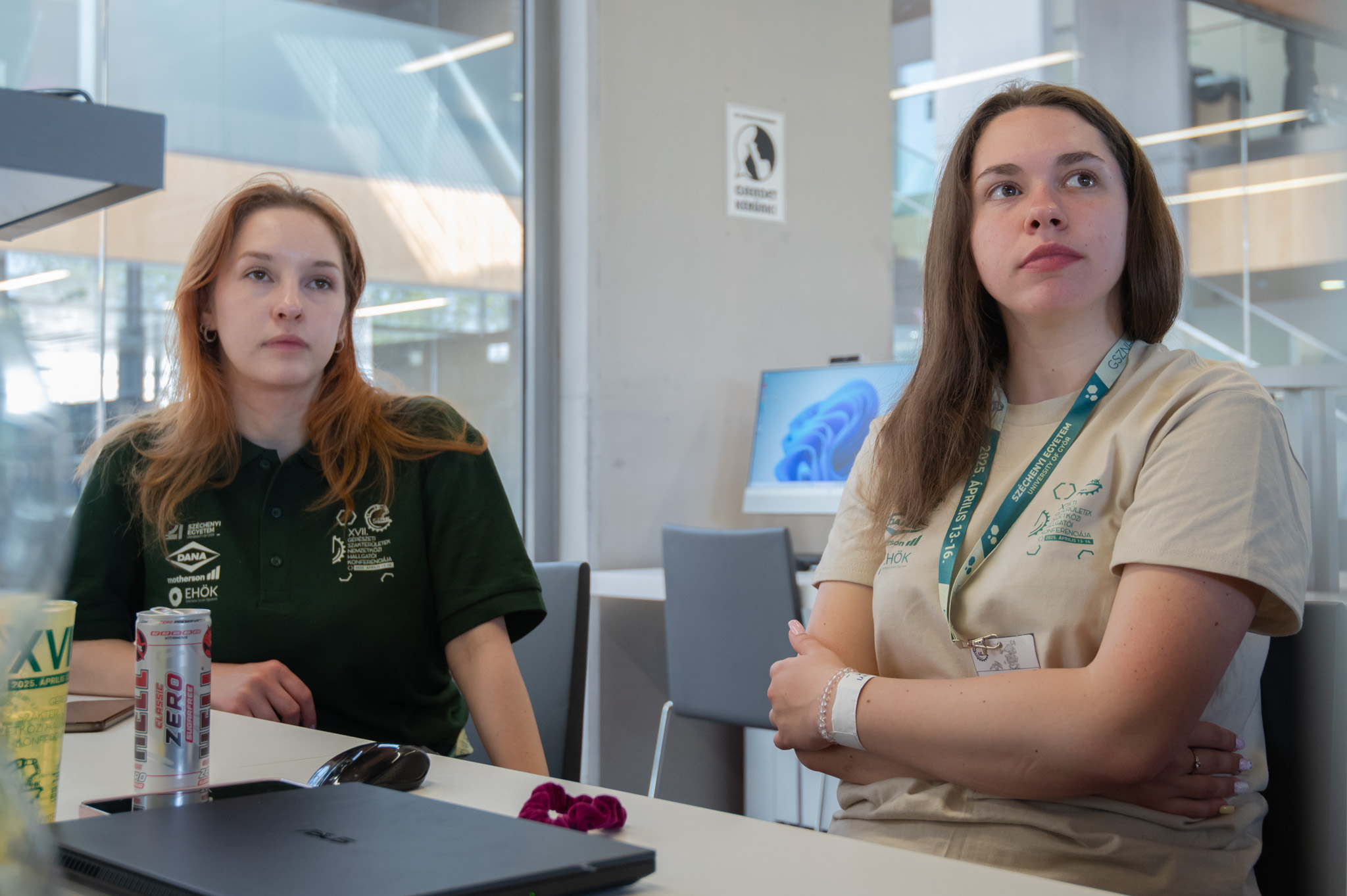 The students worked hard and fast to complete their task (Photos: Máté Dudás, Bettina Korinek)